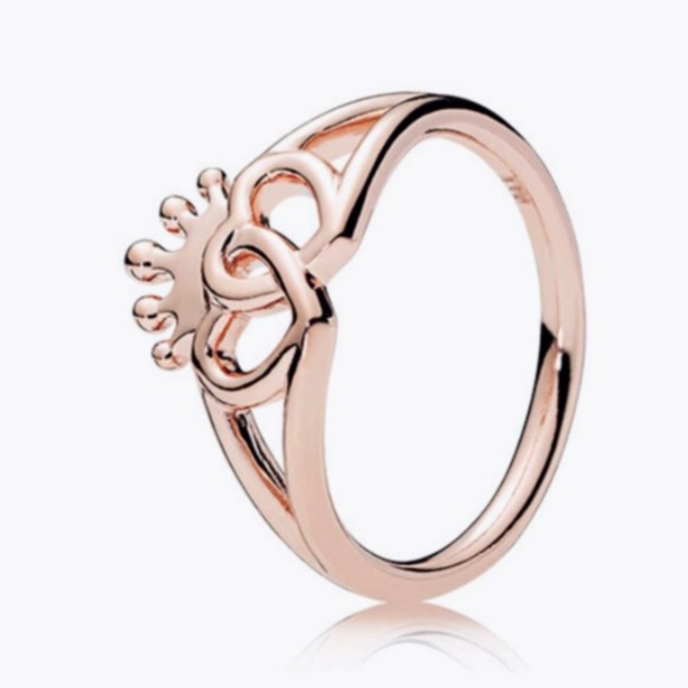 Pandora Crown rings rose gold